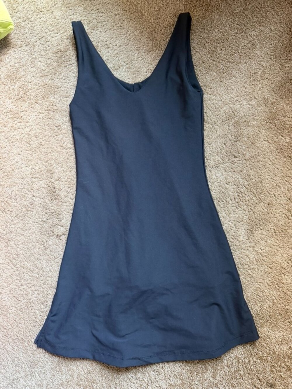 Skatie Tennis Dress w/ Shorts Skort Size Small Black Athletic